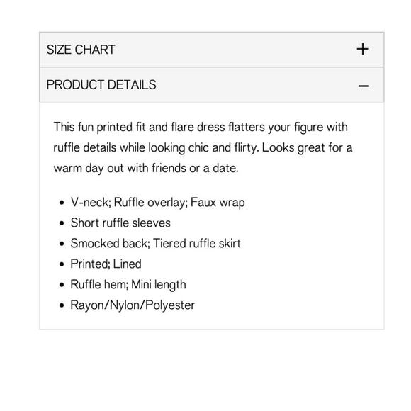 EXPRESS Tropical Leaf Print V-Neck Ruffle Mini Dress Smocked {3G10} - Picture 6 of 6